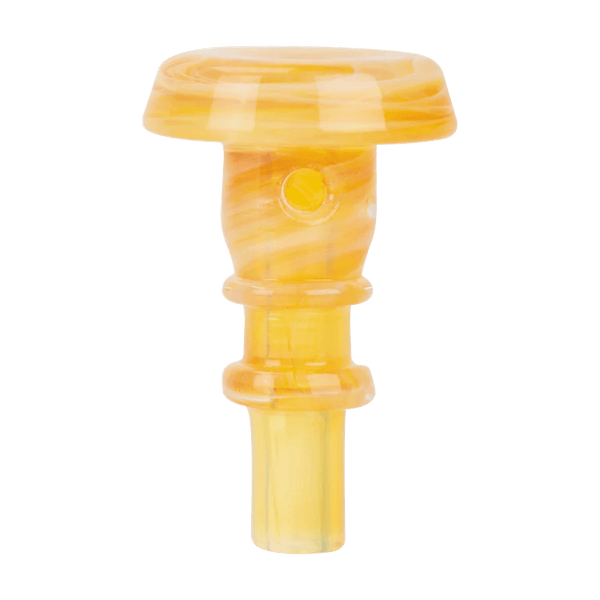 This is the Sunrise Peak Pro 3DXL Joystick Cap by Empire Glassworks available at Ritual Colorado. Featuring vibrant glass colors this is a great way to upgrade your eRig.