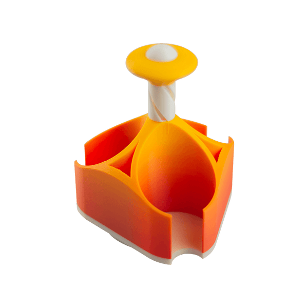 This is the Sunset Fade Hash Jar Spinner by Robot Josh available at Ritual Colorado.