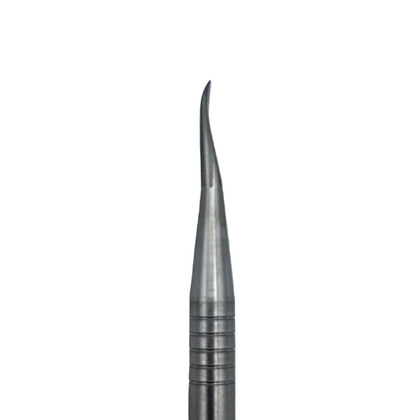 This is the Titanium Ball & Scoop Dabber by Ritual Co. available at Ritual Colorado. A premium dab tool made from high quality Grade 2 Titanium for a sleek look and safe consumption experience.