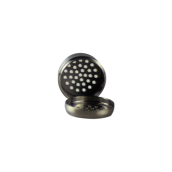 This is a Titanium Dosing Cap by Ritual Co. available at Ritual Colorado. Compatible with the Storz & Bickel Venty, Mighty+ & Crafty+ these top quality dosing caps are lightweight and super durable.