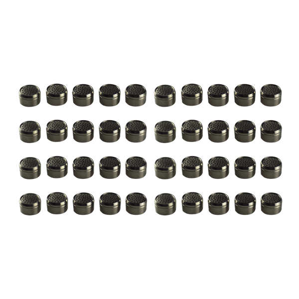 This is forty Titanium Dosing Caps by Ritual Co. available at Ritual Colorado. Compatible with the Storz & Bickel Venty, Mighty+ & Crafty+ these top quality dosing caps are lightweight and super durable.