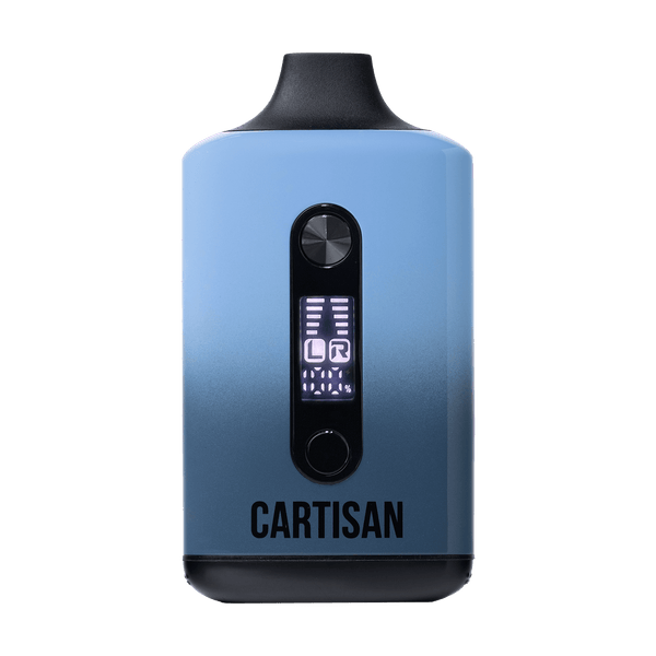 This is the Ocean Depths Veil Bar Duo dual 510 cartridge battery from Cartisan available at Ritual Colorado. Featuring an included water pipe adapter and compatibility with two carts at a time this is a serious 510 battery!
