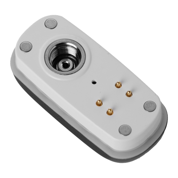 This is the Black Veil Bar Neo 510 Thread Battery from Cartisan available at Ritual Colorado. A discrete 510 battery option with a subtle built-in screen offering sneaky cart hits.