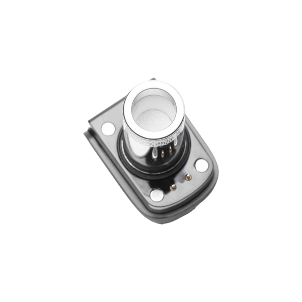 This is the Veil Bar Pro Evo 510 Battery from Cartisan available at Ritual Colorado. A top of the line battery with included atomizer and colorful display for all your cartridge sessions.