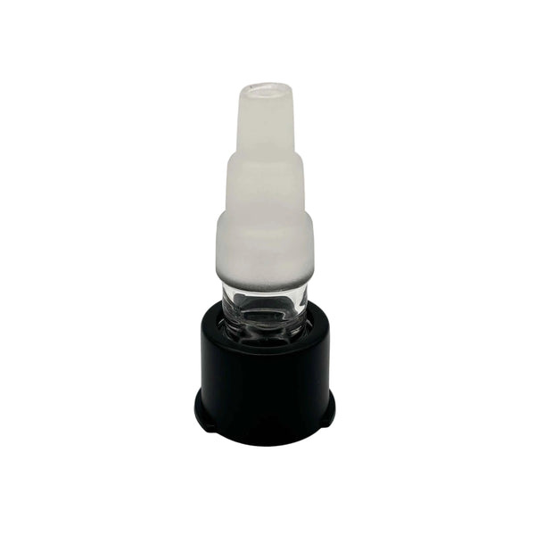 This is the 10/14/19mm Glass Water Pipe Adapter for the Storz & Bickel Venty available at Ritual Colorado. These premium accessories allow you to run your Venty vaporizer through your favorite water piece for smooth hits.