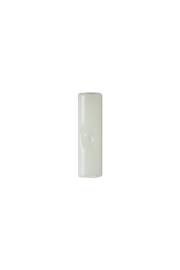 This is a White Joint Tip by Ritual Essentials available at Ritual Colorado. Featuring a dimple these locally made tips upgrade your joint or blunt smoking experience and are easily cleanable and reusable.