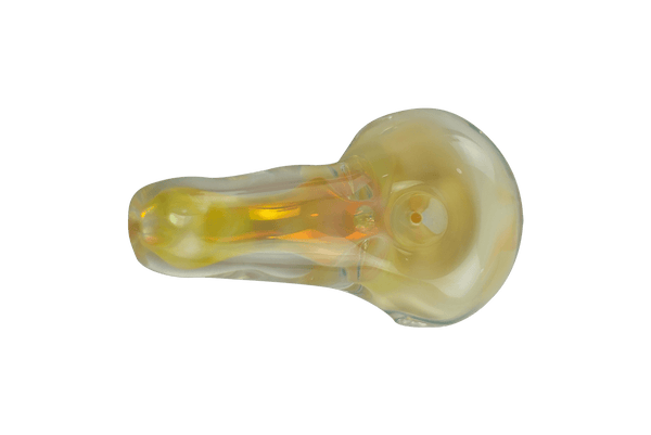 This is a Thiccc Glass Spoon Pipe from T Tree Glass available at Ritual Colorado. Featuring beautiful fuming and super thick glass this is a fun pipe that is practically indestructible.