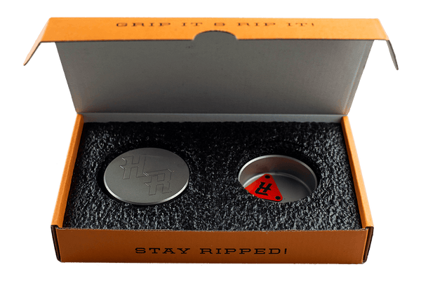 This is the Herb Ripper XL 3-Piece Stainless Steel Grinder available at Ritual Colorado. Made from medical-grade stainless steel and featuring super-smooth grinding action these are a great buy-it-for-life option. Check out all the latest herb grinders at Ritual Colorado and get the most out of your dry herb sessions.