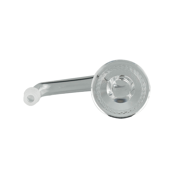 This is the 16mm XL Blender quartz banger from Banger Supply available at Ritual Colorado. Featuring a beautiful pattern under the dish and fully welded quartz construction this is primed for butane torch use. The 70mm tall bucket means you'll be cranking out the clouds.