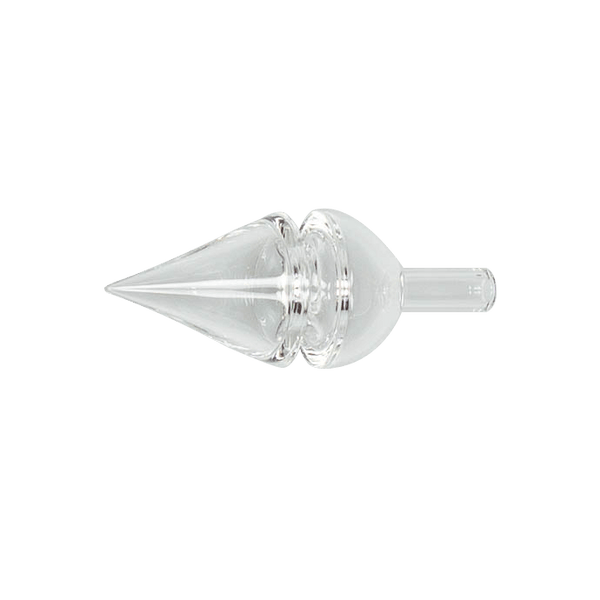 This is the XL Bubble Plug Carb Cap by Evan Shore Bangers available at Ritual. Made from American quartz, this carb cap is designed to be used on 24mm or 25mm beveled quartz bangers. This carb cap is great for the heady quartz collectors and dab connoisseurs.