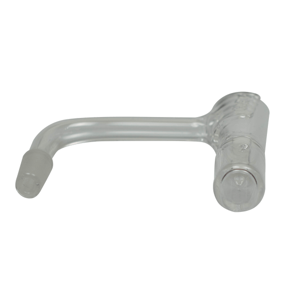 This is the Claw Mod Autospinner Banger by Evan Shore Bangers available at Ritual. Made from American quartz, featuring air slits at the bottom and clean beveled edge. This banger is great for the heady quartz collectors and dab connoisseurs.