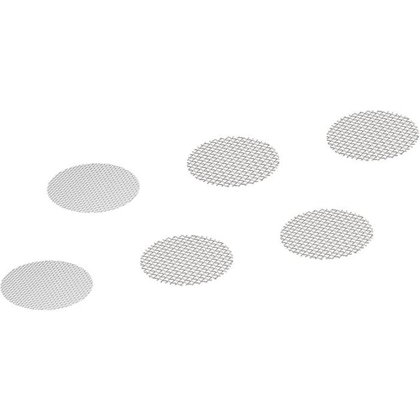 This is the Small Screen Set by Storz & Bickel available at Ritual Colorado. Featuring two regular and four coarse mesh stainless steel screens for easy maintenance of your portable dry herb vaporizer.