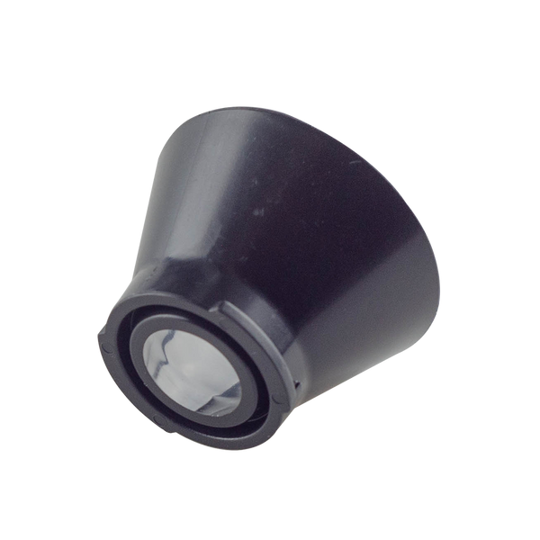 This is the speedloader funnel for the Storz & Bickel Mighty+ & Crafty+ available at Ritual Colorado. It works as a convenient funnel for easy loading and clicks into place on the Mighty+ & Crafty+ for super secure loading.