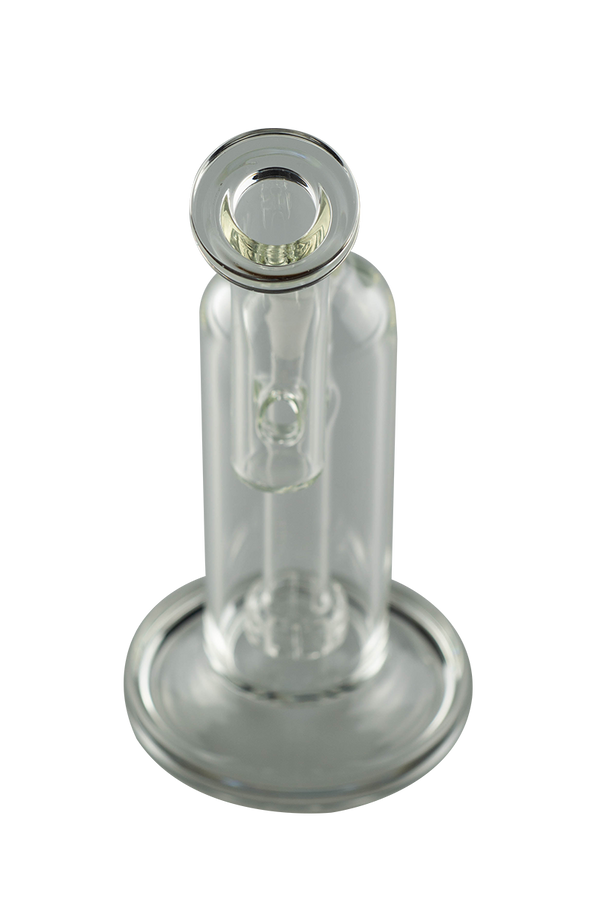 This is the Tom Boy water piece from Ritual Glass available at Ritual Colorado. It features a 14mm female connection and circ perc over a stable base for great function. A favorite of the Ritual Colorado team to pair with ball vaporizers due to the stable setup.