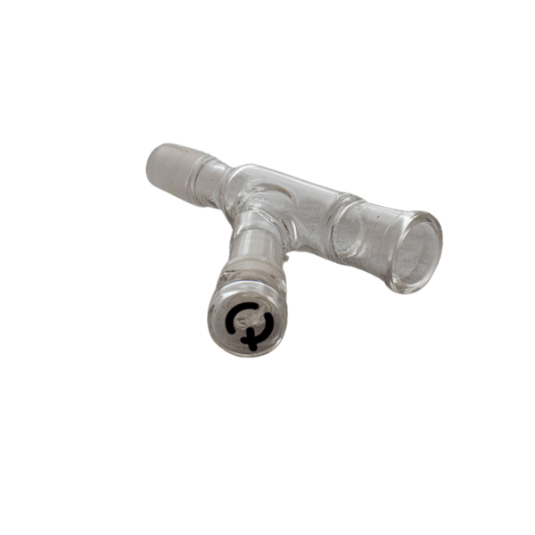 This is the pass-through glass bowl from Qaromashop available at Ritual. A convenient dual-purpose accessory including a 14mm pass-through adapter and injector adapter bowl. Available with or without a glass screen and in 14mm and 19mm connections this is a great ball vaporizer accessory.