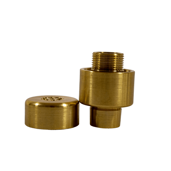 This is the Baroma OG Brass Housing from QaromaShop available at Ritual. Pair with a QaromaShop 20mm heater coil and fill with 3mm aroma ruby pearls for powerful, instantaneous extraction. A powerful ball vaporizer durable enough for daily use.