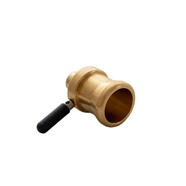 This is the Adapter XL Brass Bowl from QaromaShop available at Ritual. Available in 19mm each bowl comes with a silicone handle and holds 25.4mm screens. Compatible with all XL QaromaShop housings (Taroma XL, Qaroma XL, Staroma XL, Baroma XL). The perfect pair with your preferred XL ball vaporizer.