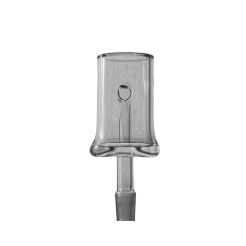 XL Flat Top Banger by Evan Shore. Made from American quartz, featuring a flared bucket base and clean beveled edge. This banger is great for the heady quartz collectors and dab connoisseurs.