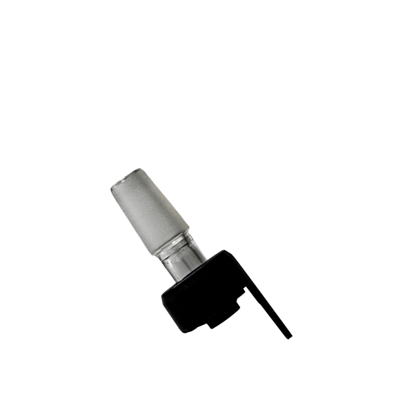 This is a glass water pipe adapter for the XMAX V3 PRO available at Ritual. It features a 14mm connection for easy pairing with your favorite water piece. The magnetic mouthpiece makes swapping a breeze. This is an awesome upgrade to your favorite portable dry herb vaporization device allowing you to get huge clouds.