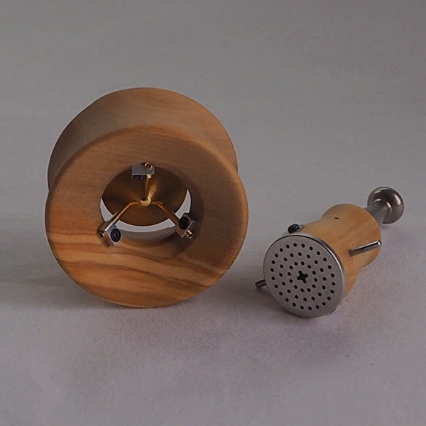 This is the Vapman Pure Set from Vapman available at Ritual. It features a beautiful wooden box, a Vapman Pure with loading funnel, cleaning set, and butane torch. A swiss designed italian made dry herb vaporizer that excels at microdosing and provides excellent flavor.