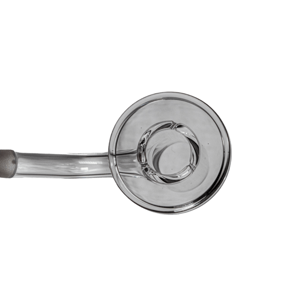 This is the Charmer quartz banger from Banger Supply. Featuring a wide bottom dish and fully welded construction this top quality banger is built for butane torch use.