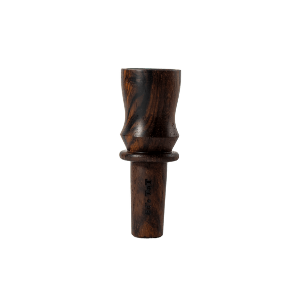 This injector adapter bowl from Ed's TnT is made from beautiful Cocobolo wood and available at Ritual. A durable bowl option for all your ball vaporizers the Ed's TnT Deep Bowls provide a refined vaping experience.