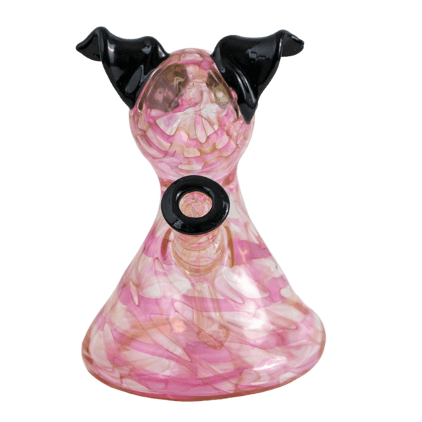 This is the Rosetta ruffer rig from t_treeglass available at Ritual Colorado. It features a 10mm, 45 degree connection for easy pairing with your Dynavap and dabbing quartz. With intricate details and stunning colors these ruffers are a great addition to any heady glass collection for a great price!