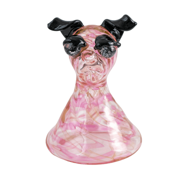 This is the Rosetta ruffer rig from t_treeglass available at Ritual Colorado. It features a 10mm, 45 degree connection for easy pairing with your Dynavap and dabbing quartz. With intricate details and stunning colors these ruffers are a great addition to any heady glass collection for a great price!