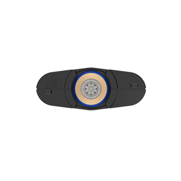 This is the Mighty+ from Storz & Bickel available at Ritual. A convenient portable dry herb vaporizer the Mighty+ features a larger body and battery than the Crafty+ for a longer use time between USB-C charges. Try with dosing caps for easy on-the-go reloading.