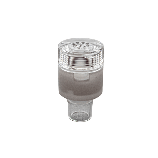 This is the Qaroma GO Kit from QaromaShop available at Ritual. Featuring a digital PID temperature controller, 20mm heater coil, StabWood coil handle, glass adapter bowl, 3mm aroma ruby pearls, 17mm stainless steel screens, stainless steel scoop tool, Qaroma Housing, and a Suet Jade Porcelain Stand. A flavorful ball vape that delivers impressive clouds.