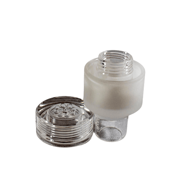 This is the Qaroma quartz housing from QaromaShop available at Ritual. A unique quartz ball vaporizer the Qaroma delivers clean flavor and impressive clouds. Compatible with 20mm heater coil and fill with 3mm aroma ruby pearls for perfect dry herb extraction.