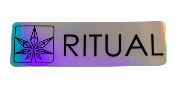 Ritual holografischer Aufkleber