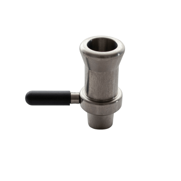 This is the Adapter Stainless Steel Bowl from QaromaShop available at Ritual. Available in 14mm and 19mm each bowl comes with a silicone handle and holds 17mm screens. Compatible with all regular size QaromaShop housings (Taroma OG, Taroma 2.0, Taroma Lite, Qaroma, Ceroma, Baroma OG, Baroma 2.0, Staroma OG, Staroma 2.0). The perfect pair for your preferred ball vaporizer.