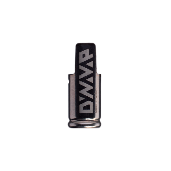 This is the DynaVap captive cap shown from the front available at Ritual.