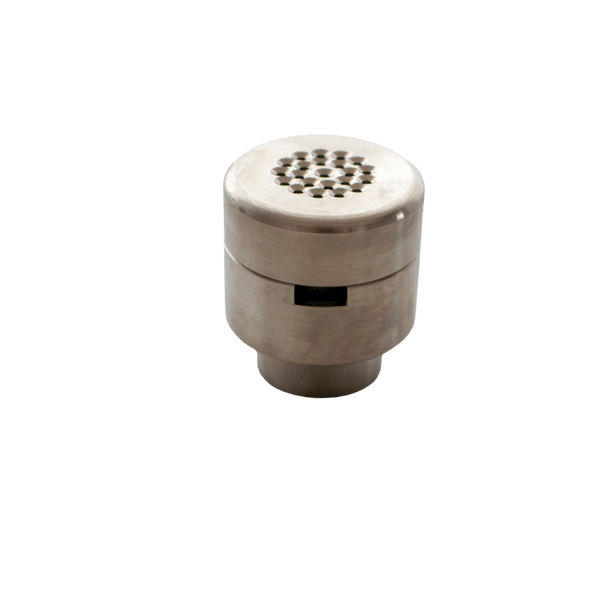 This is the Taroma XL DIY Kit from QaromaShop available at Ritual. Featuring a digital PID temperature controller, 30mm heater coil, StabWood coil handle, titanium adapter XL bowl, 3mm aroma ruby pearls (x4), 25.4mm stainless steel screens, stainless steel scoop tool, Taroma XL Housing, and a Suet Jade Porcelain Stand. A powerful ball vape capable of standing up to the largest tolerances.