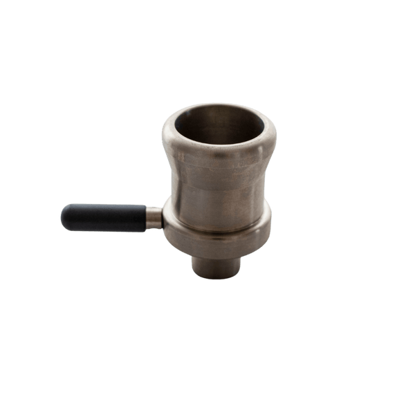 This is the Adapter XL Titanium Bowl from QaromaShop available at Ritual Colorado. Compatible with the XL housings this is a massive bowl that delivers huge clouds.