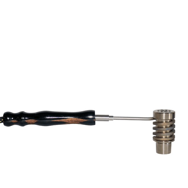 This is the Taroma Lite Plus titanium housing from QaromaShop available at Ritual. Featuring thin walls from grade 2 titanium with a capacity of >350 3mm aroma ruby pearls. A durable and affordable ball vaporizer delivering efficient dry herb extraction.