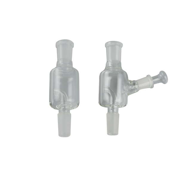 These are the 14mm Dry Herb Catchers by Ritual Glass available at Ritual Colorado. Convenient glass accessories that keep your glass clean and filters out herb and small particles. 