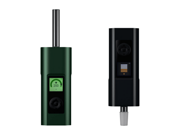 This is the Solo III v2.0 dry herb vaporizer by Arizer available at Ritual Colorado. A powerful and portable option featuring both session and on-demand mode as well as included glass stems and water pipe adapters.