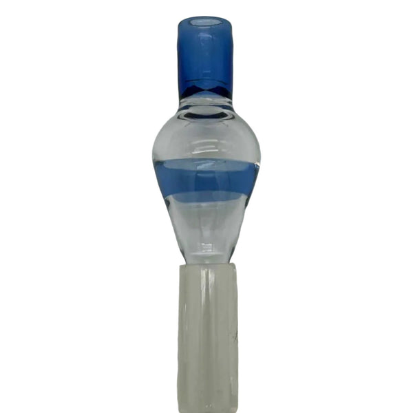 This is the Light Blue High Ariflow (10mm) Dart Whip Mouthpieces by Biting Glass available at Ritual Colorado. These sleek mouthpieces securely fit into your 3/8" inner diameter tubing and provide a refined experience.