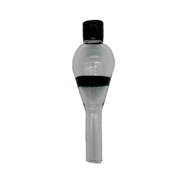 This is the Midnight High Ariflow (10mm) Dart Whip Mouthpieces by Biting Glass available at Ritual Colorado. These sleek mouthpieces securely fit into your 3/8" inner diameter tubing and provide a refined experience.