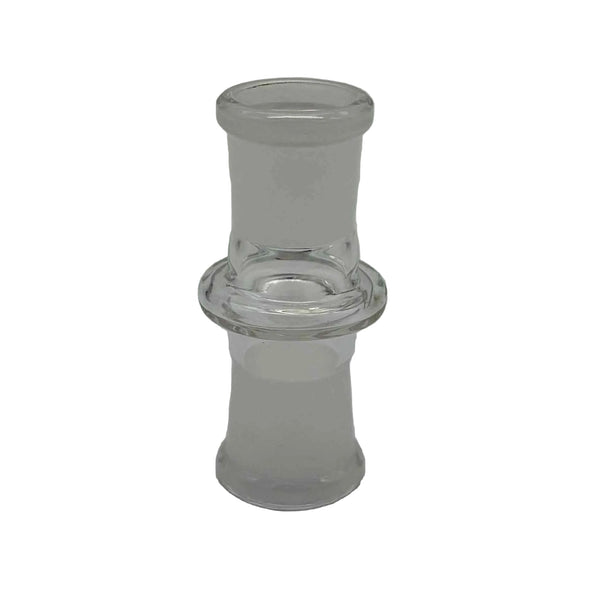 This is a 19mm Female-to-Female Glass Adapters available at Ritual Colorado. Featuring two female connections these are convenient adapters allowing you to use your full glass collection.