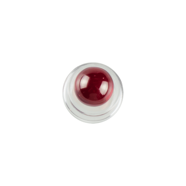 This is a 20mm Ruby Pearl from Ritual Co. available at Ritual Colorado. Perfect as a carb cap for your slurper and narrow barrel banger or just a fun decorative item.