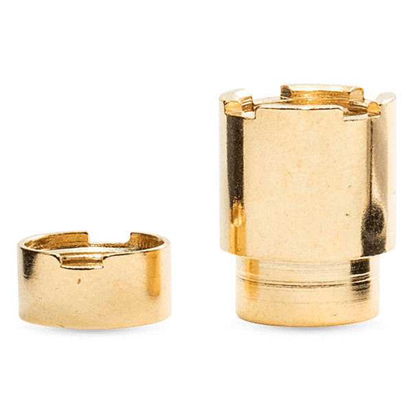 These are 510 Magnetic Adapters by Cartisan available at Ritual Colorado. Compatible with all 510-Thread Cartridges these adapters provide convenient attachment for magnetic 510 batteries.