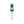This is the Sparkle Blue Regular (7mm) Dart Whip Mouthpieces by Biting Glass available at Ritual Colorado. These sleek mouthpieces securely fit into your 1/4