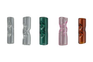 These are Round Glass Blunt Tips by Ritual Essentials available at Ritual Colorado. Made in Colorado and featuring three dimples these are refined tips for a premium rolling experience.