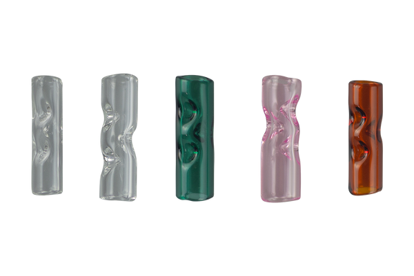 These are Round Glass Blunt Tips by Ritual Essentials available at Ritual Colorado. Made in Colorado and featuring three dimples these are refined tips for a premium rolling experience.
