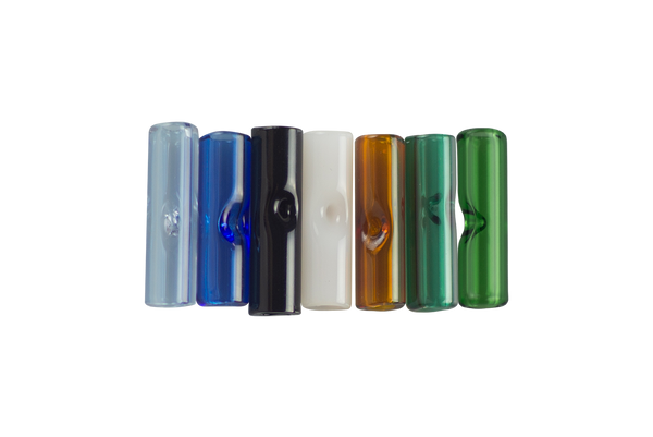 These are Colorful Joint Tips by Ritual Essentials available at Ritual Colorado. Featuring a dimple these locally made tips upgrade your joint or blunt smoking experience and are easily cleanable and reusable.