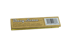 These are the King Size Slim Premium Rolling Papers from Blazy Susan available at Ritual Colorado. Each booklet includes 50 slow-burining, ultra-thin, vegan rolling papers.