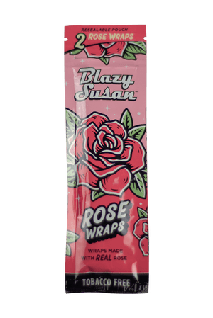 This is a two pack of Rose Wraps from Blazy Susan available at Ritual Colorado. These high quality wraps are infused with real rose extract for a refined smoking experience. 